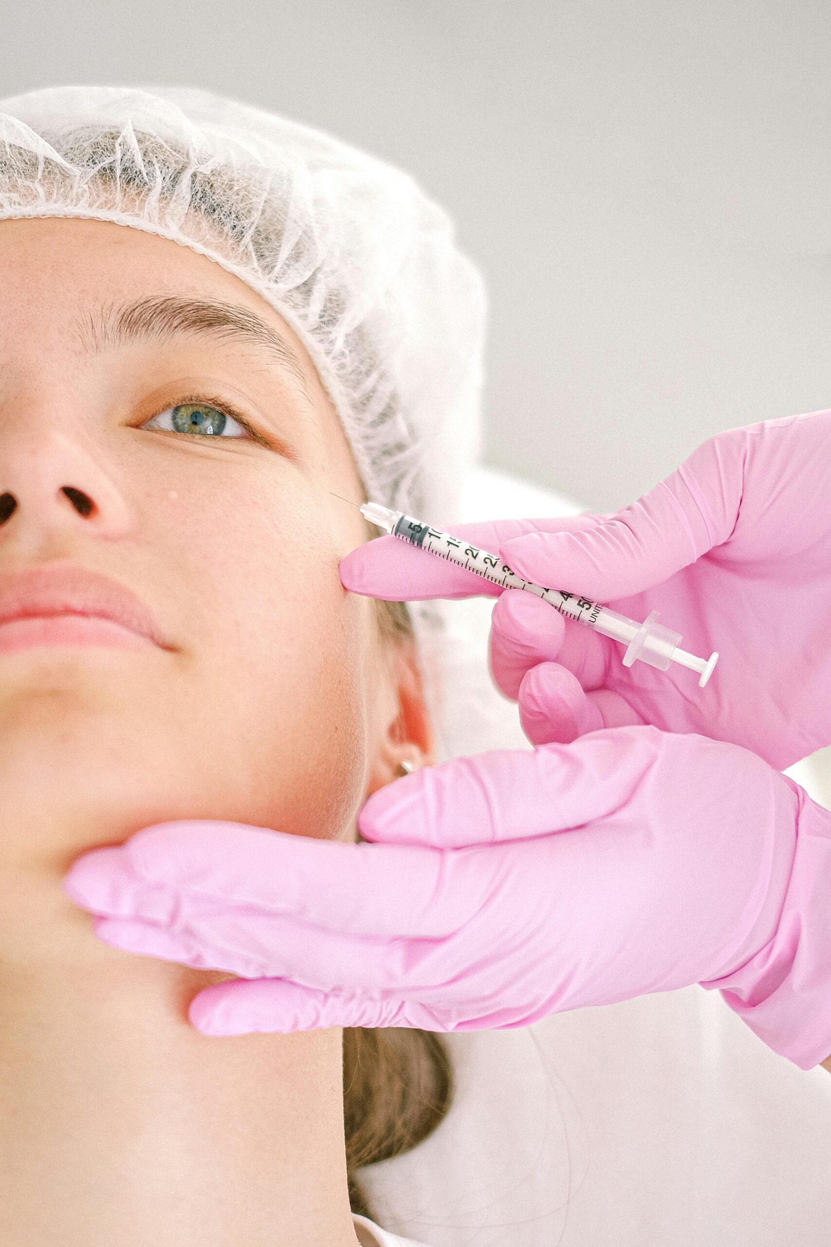 Professional medical consultation for Botox treatment